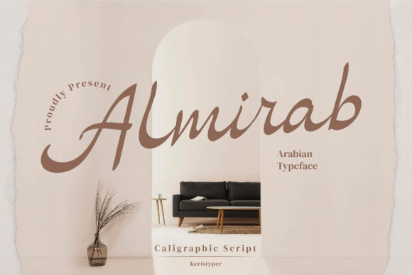 Almirab: A Classic Script Font for Crafters and Creators