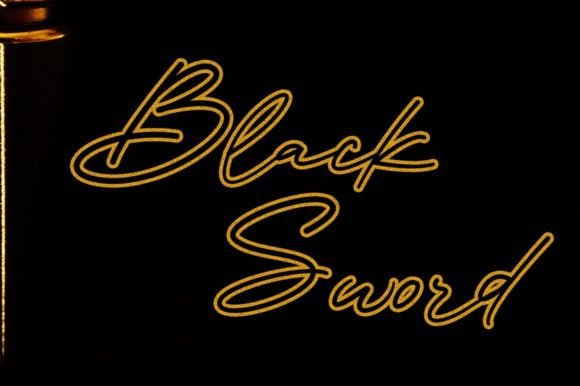 Black Sword: The Versatile Font for Your Brand's Visual Upgrade