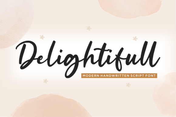Delightifull: A Charming Handwritten Font for Crafters