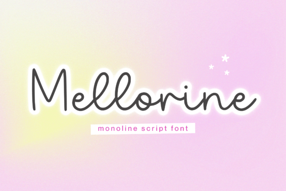 Discover Mellorine: A Versatile Handwritten Font for Crafters