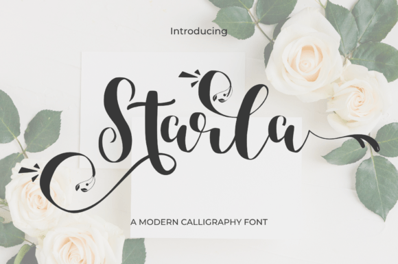 Discover Starla: A Script Font for Elegant Editorial Design