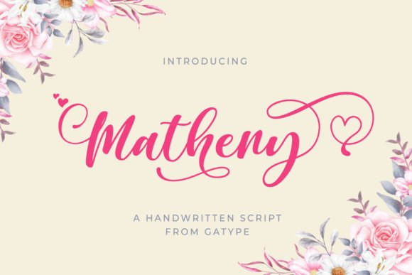 Elevate Your Brand with Matheny: A Signature Font for Business