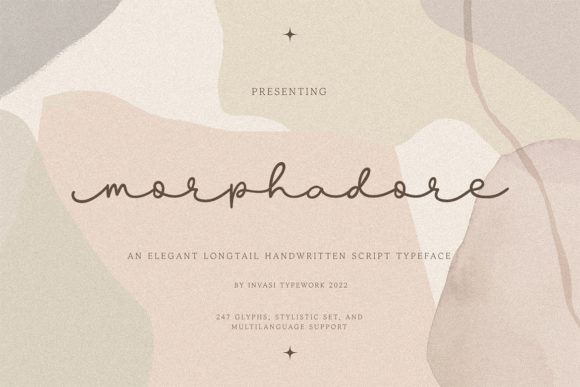 Elevate Your Brand with Morphadore: A Premium Handwritten Font