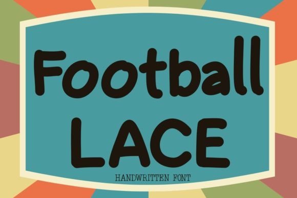 Enhance Your Brand with Football Lace: A Charming Handwritten Font