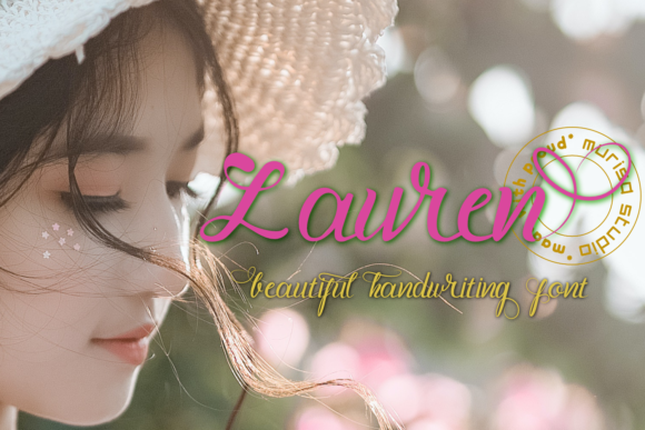 Enhance Your Brand with Lauren: A Refined Script Font