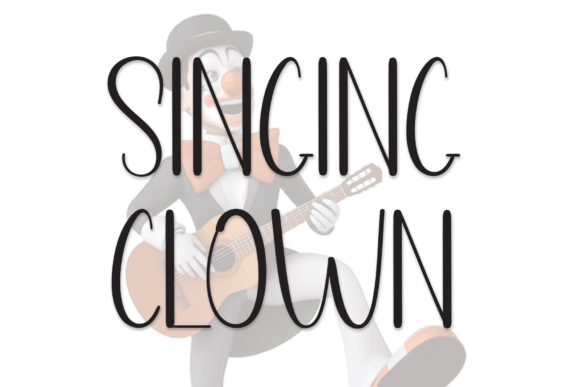 Enhance Your Brand with Singing Clown Font