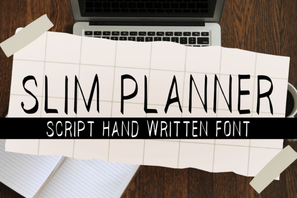 Enhance Your Brand with Slim Planner: A Versatile Handwritten Font