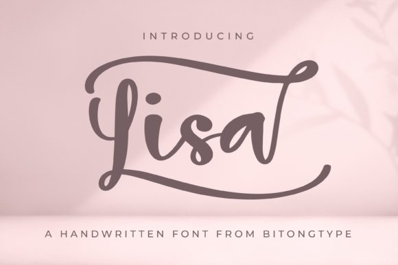 Enhance Your Campaign with Lisa: A Delicate Handwritten Font