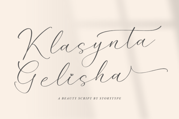 Enhance Your Web Design with Klasynta Gelisha Font
