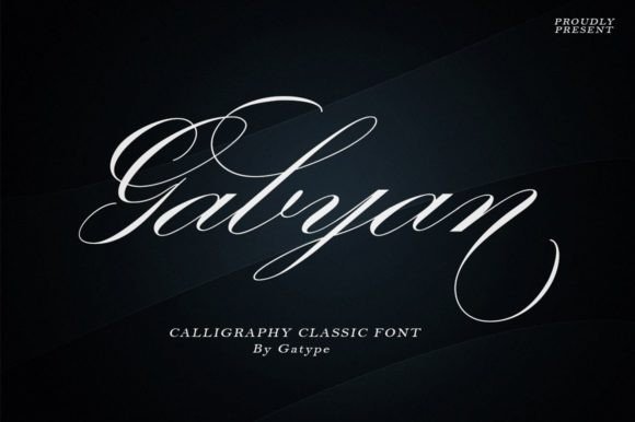 Gabyan: The Elegant Calligraphy Font for Stunning Brand Visuals