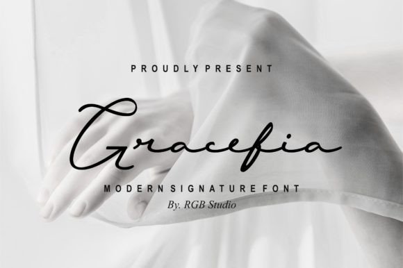 Gracefia: A Delicate Script for Elegant Designs