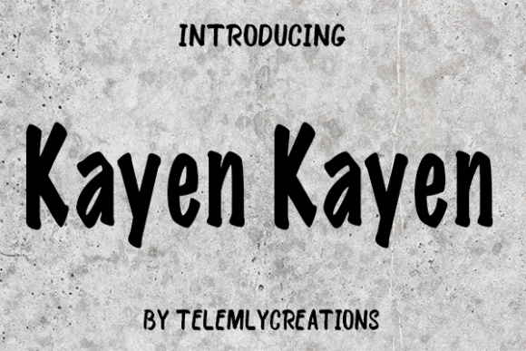 Kayen Kayen: A Handwritten Font for Stunning Web Design