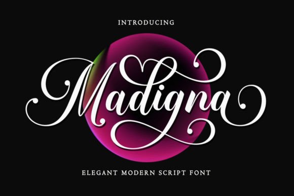 Madigna: The Perfect Script Font for Your Brand