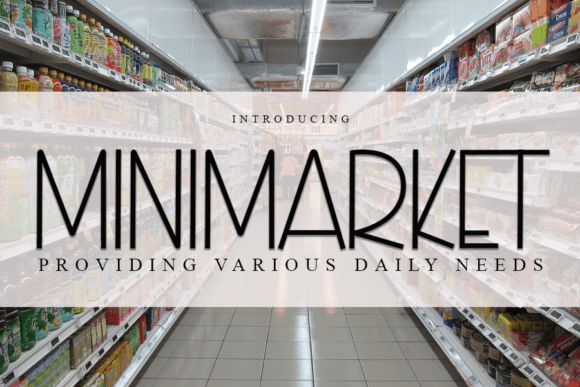 Minimarket: A Modern Handwritten Font for Bold Campaigns
