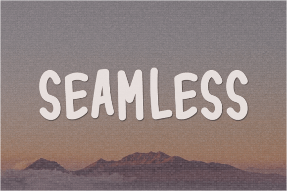 Seamless: A Script Font with Graceful Flow