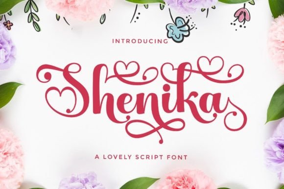 Shenika: A Charming Font for Creative Branding