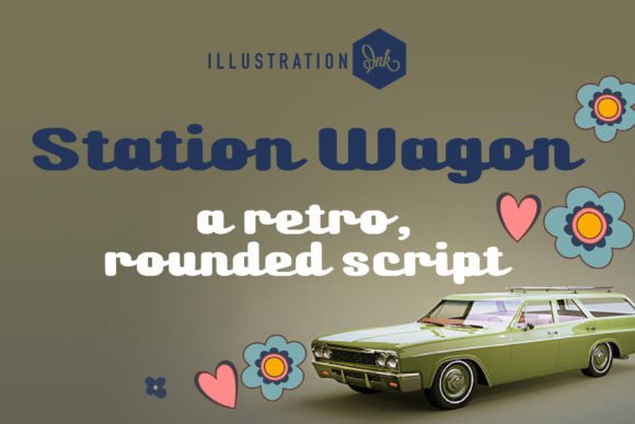 Station Wagon Font: A Retro-Styled Script for Editorial Charm