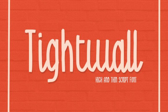 Tightwall: A Modern, Minimalist Font for Compelling Campaigns