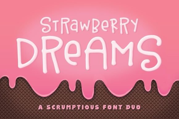 Transform Your Brand with Strawberry Dreams Font