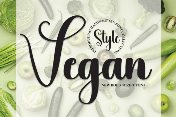 Vegan: A Cool and Casual Handwritten Font for Creative Projects